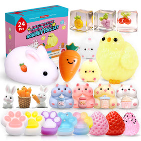 YRSDQueenA 24Pack Taba squishy kit main image for imaginative play and sensory fun