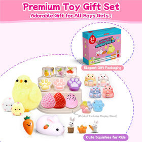 YRSDQueenA Strawberries squishy offers colorful texture for sensory exploration