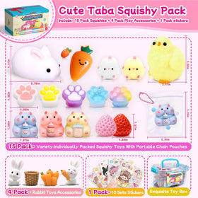 YRSDQueenA Taba squishy strawberry providing colorful sensory fun during activities