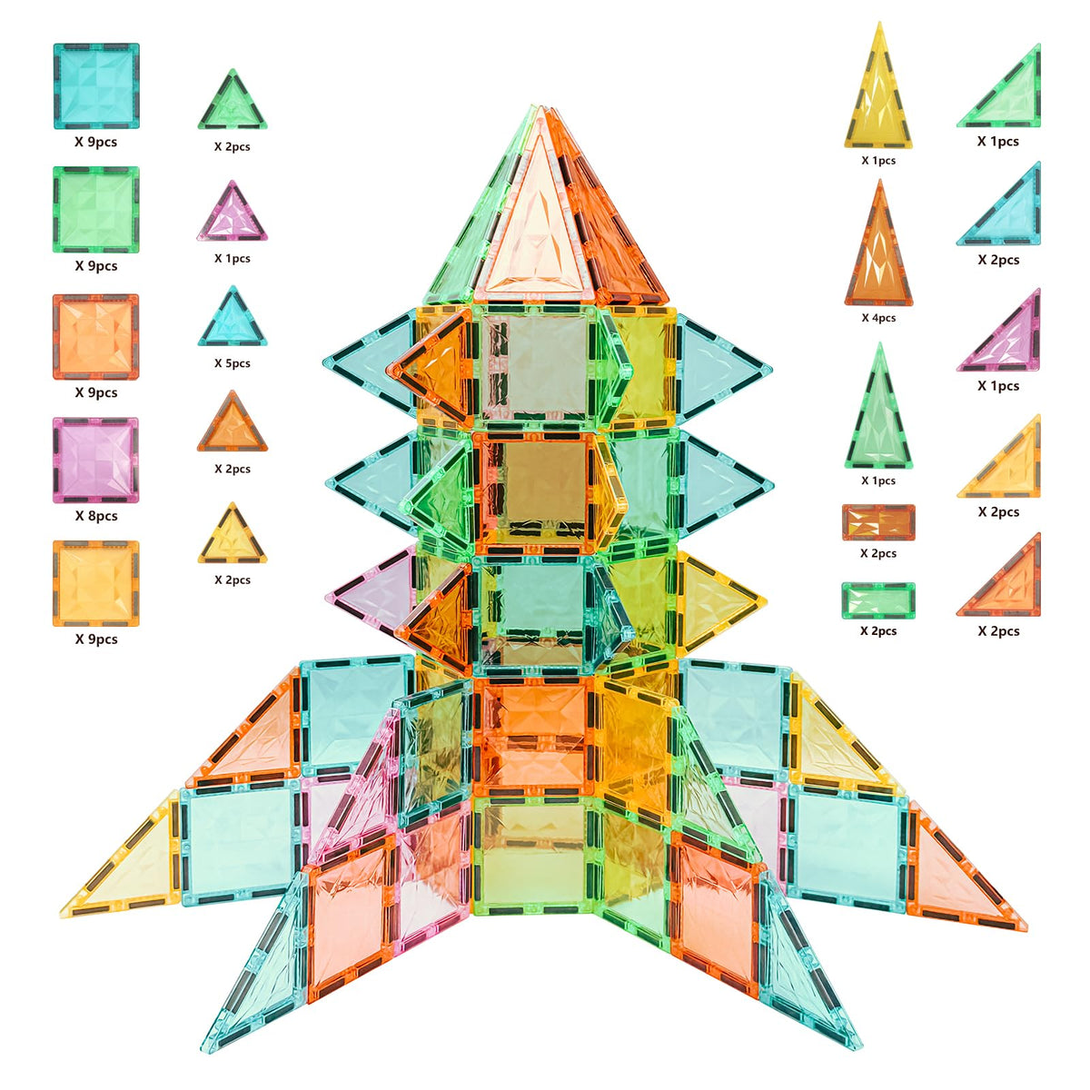 Close-up of strong magnets on YRZtiles tiles for quick 2D and 3D builds