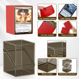 YSCare six dividers help categorize decks for quick access