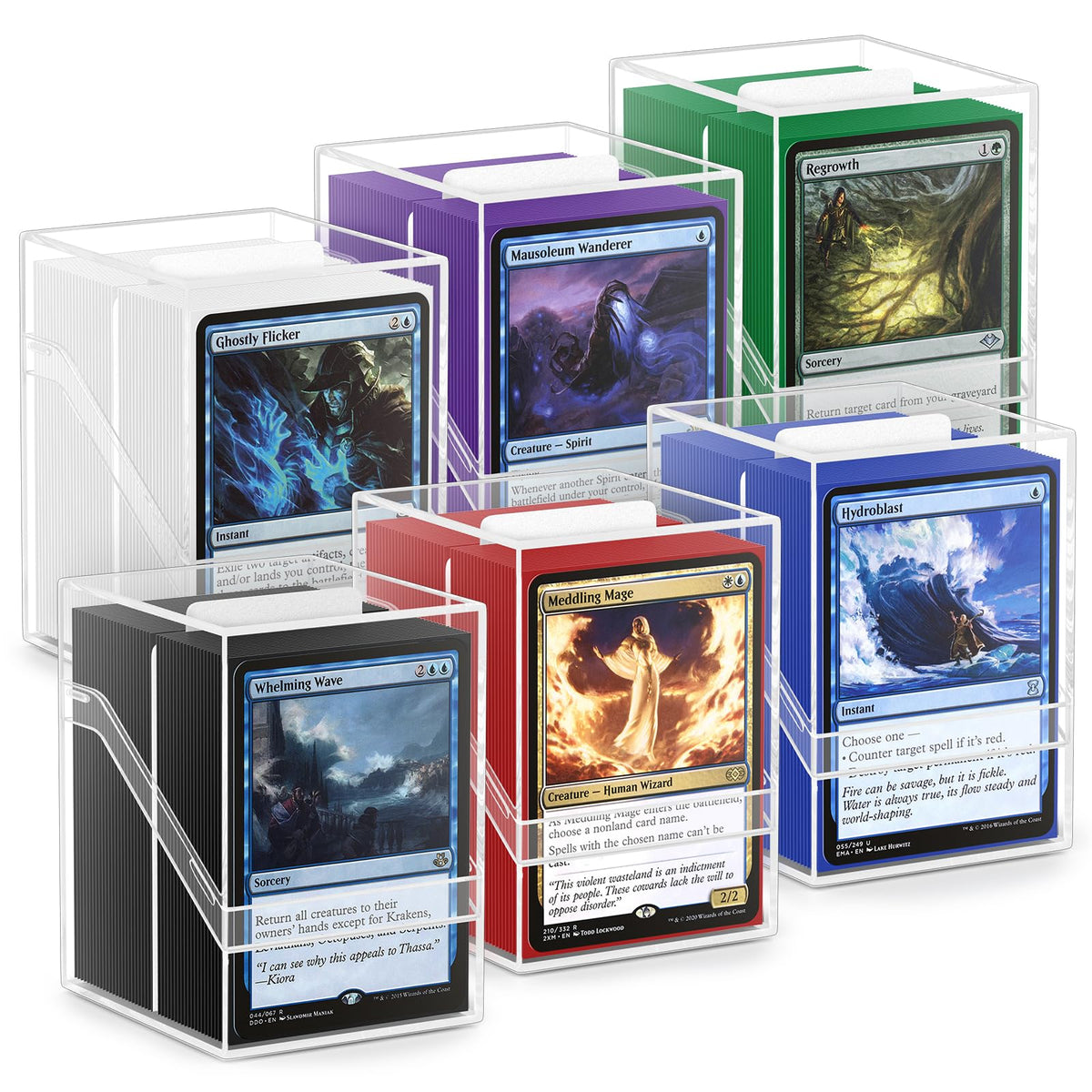 YSCare clear commander deck box shown for secure, easy transport.