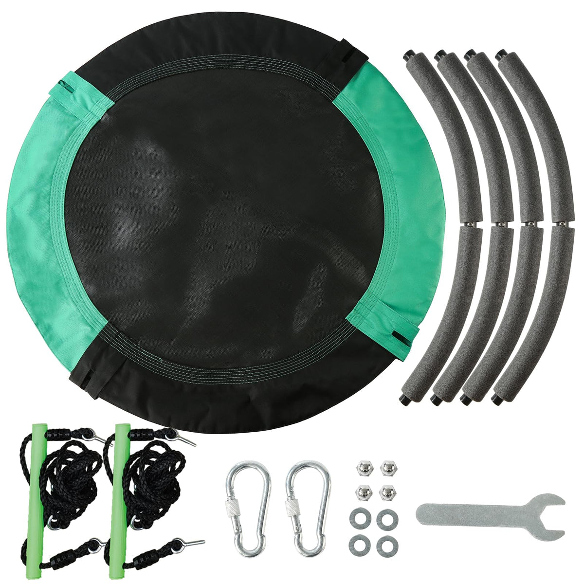 YSEJOMP adjustable multi-strand ropes fit various trees