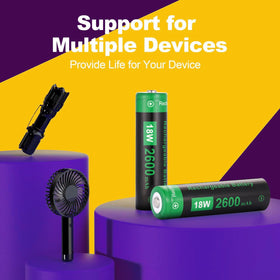 YSKXOIMA battery case safety features close-up showing protections.