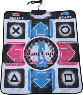 YtotY Dance Mat includes driver CD and manual for quick setup.
