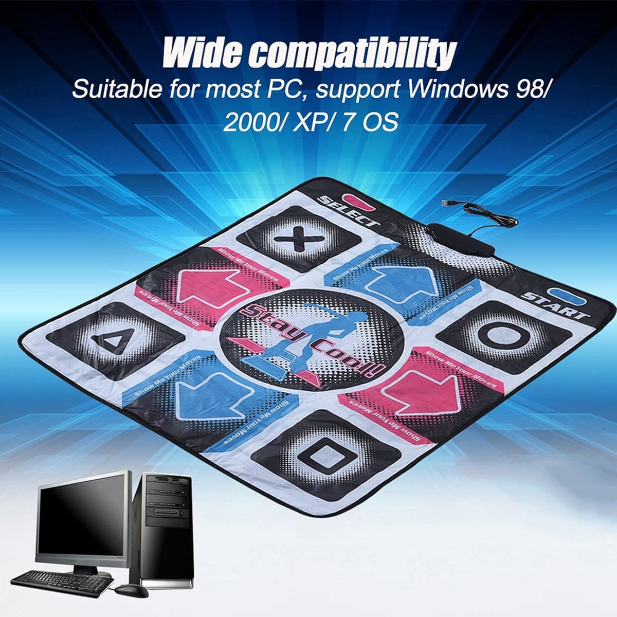 YtotY USB connection enhances easy PC setup for immediate gameplay.