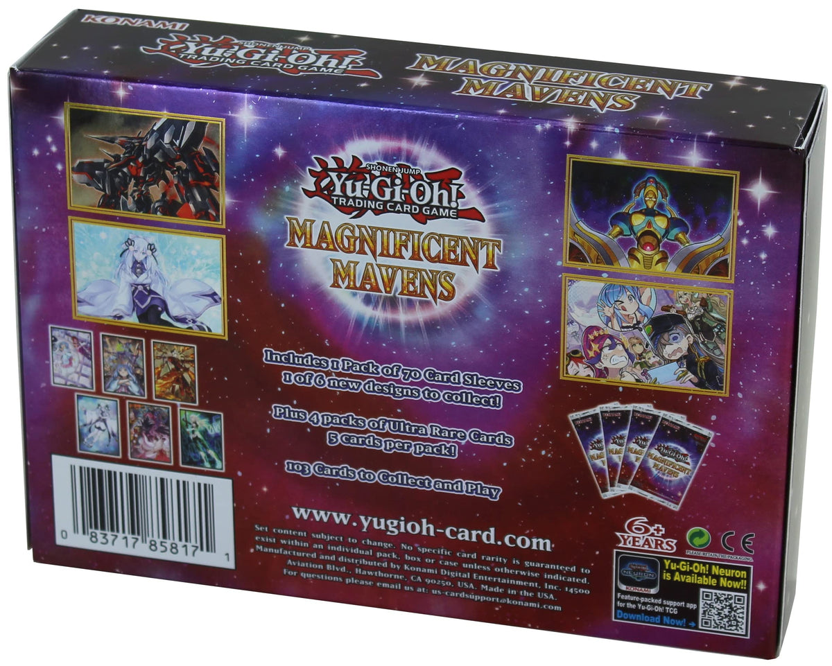 Yu-Gi-Oh 2022 Holiday Box US origin packaging shows official model details.