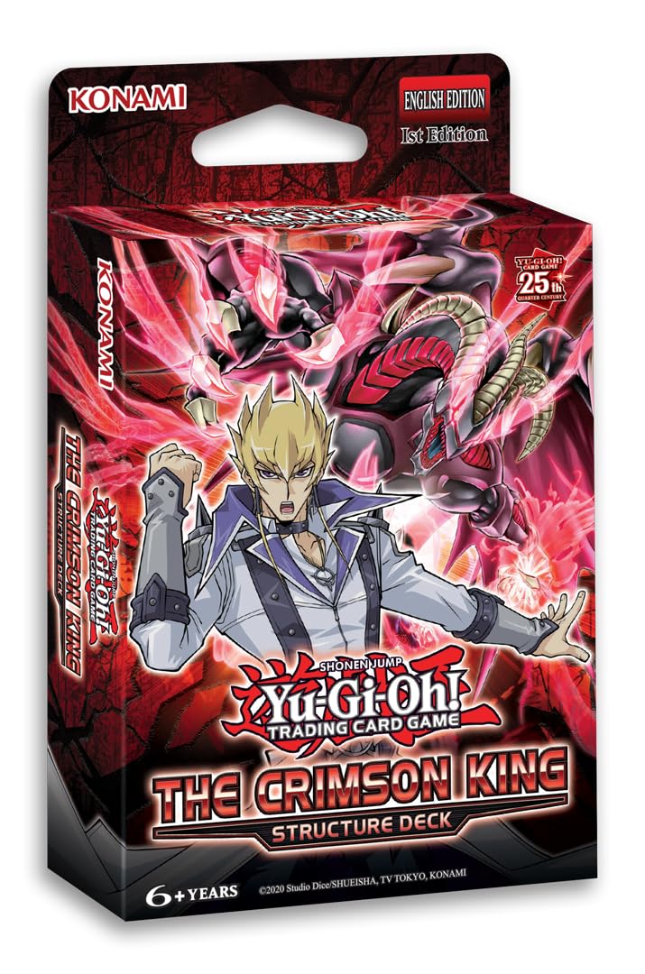 Yu-Gi-Oh! The Crimson King deck cover highlights Red Dragon Archfiend synergy for stronger duels.