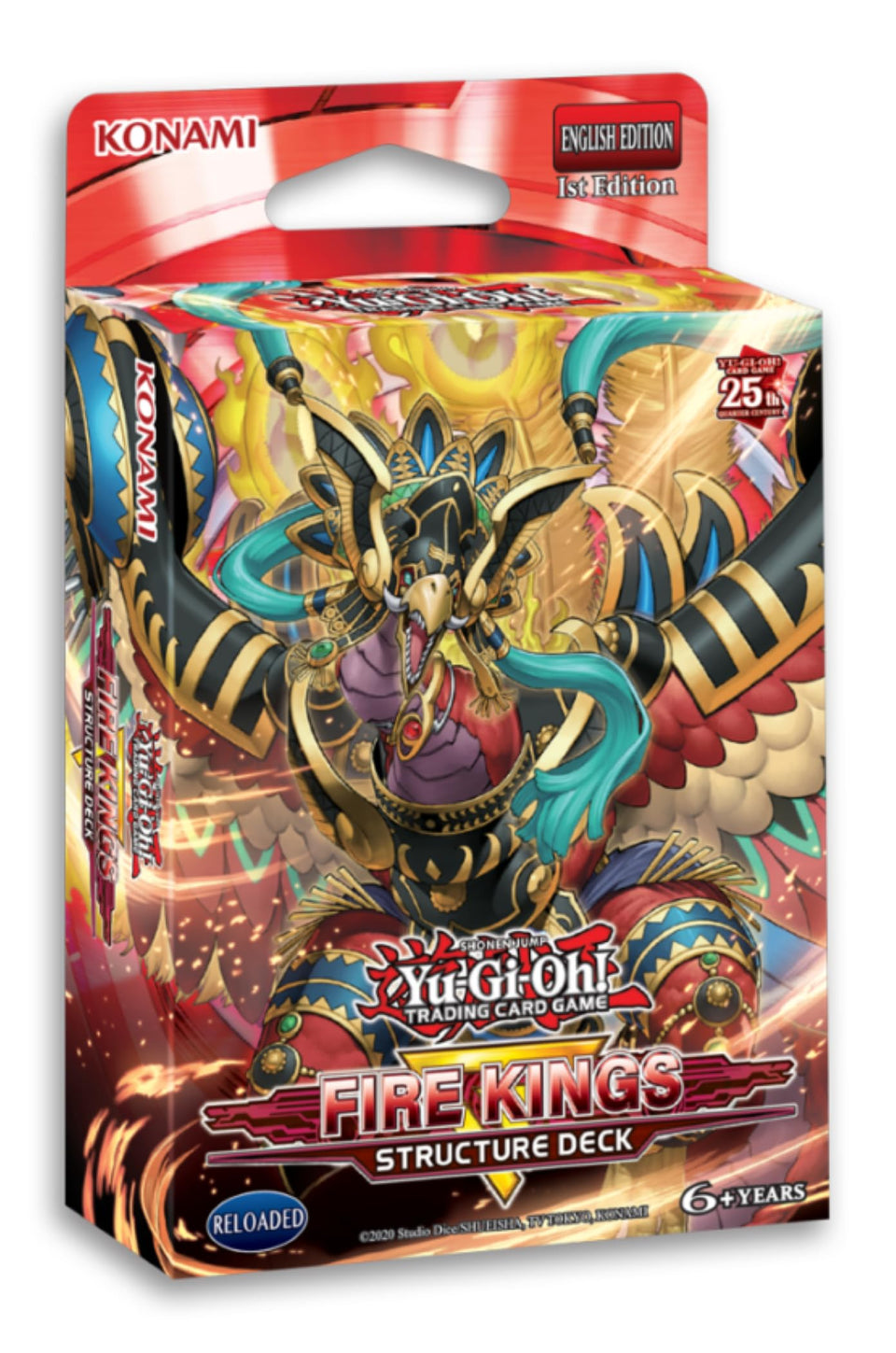 Yu-Gi-Oh! Fire King Structure Deck card illustration for ready-to-duel themed battles.