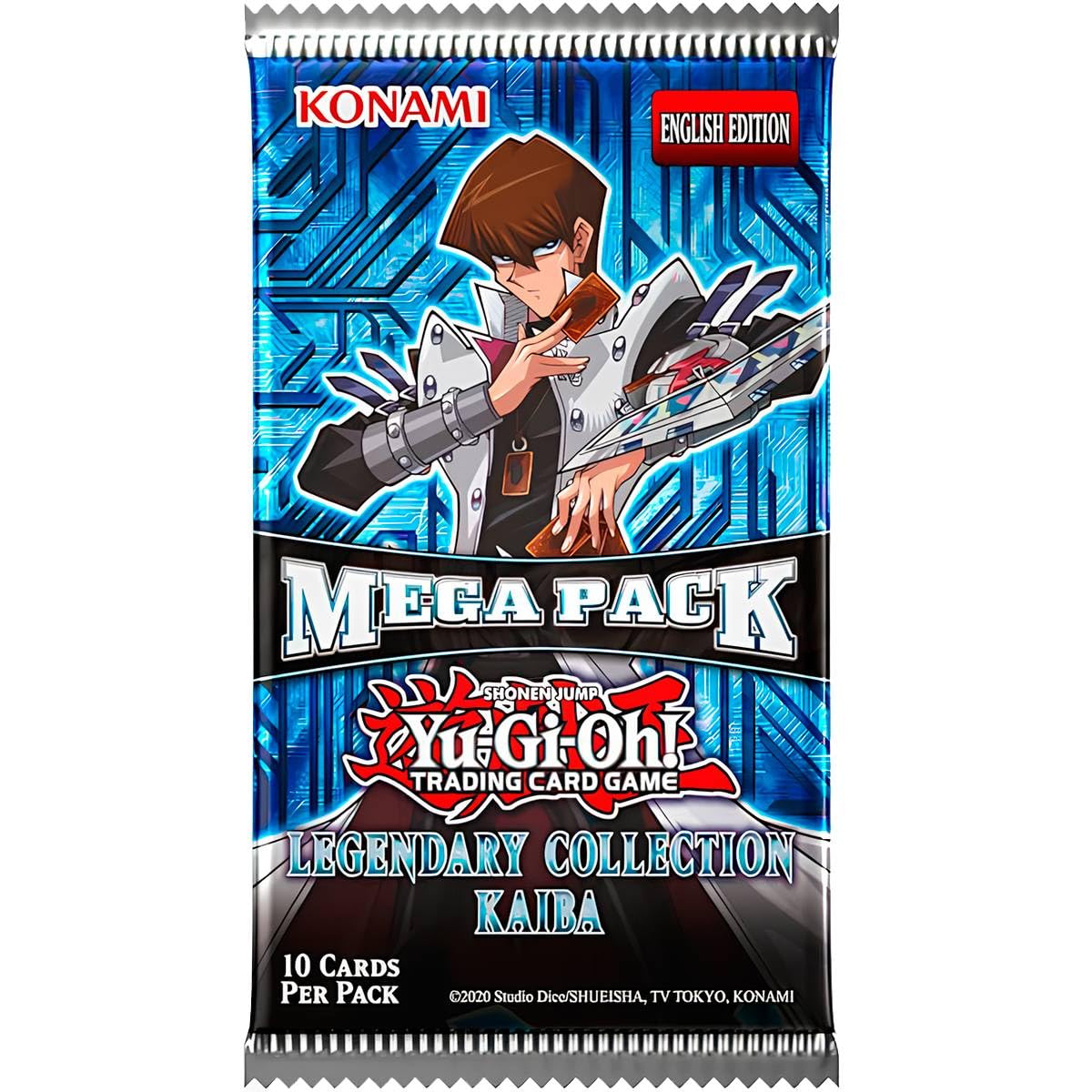 Close-up of Secret Rare foil card from Yu-Gi-Oh! Kaiba edition