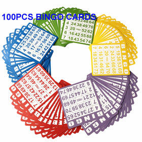 Yuanhe 500 bingo chips provide colorful, durable tokens.