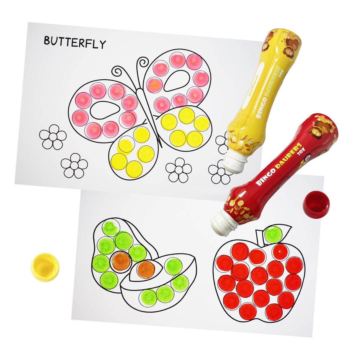 Yuanhe non-toxic ink ensures safe, kid-friendly crafting and games.