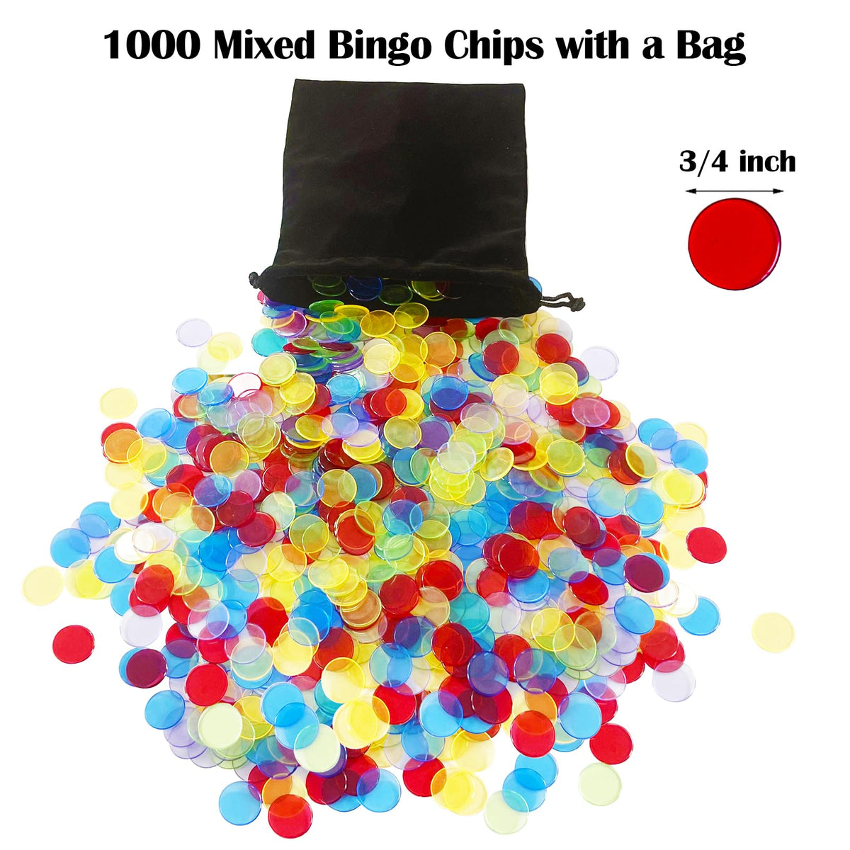 Yuanhe Deluxe Bingo Balls 75 colored for engaging turns.