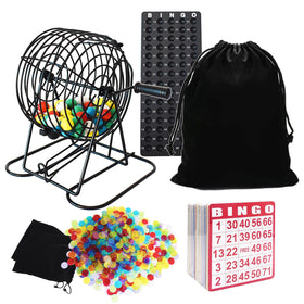 Yuanhe Deluxe Bingo Cage rotary for quick draws.