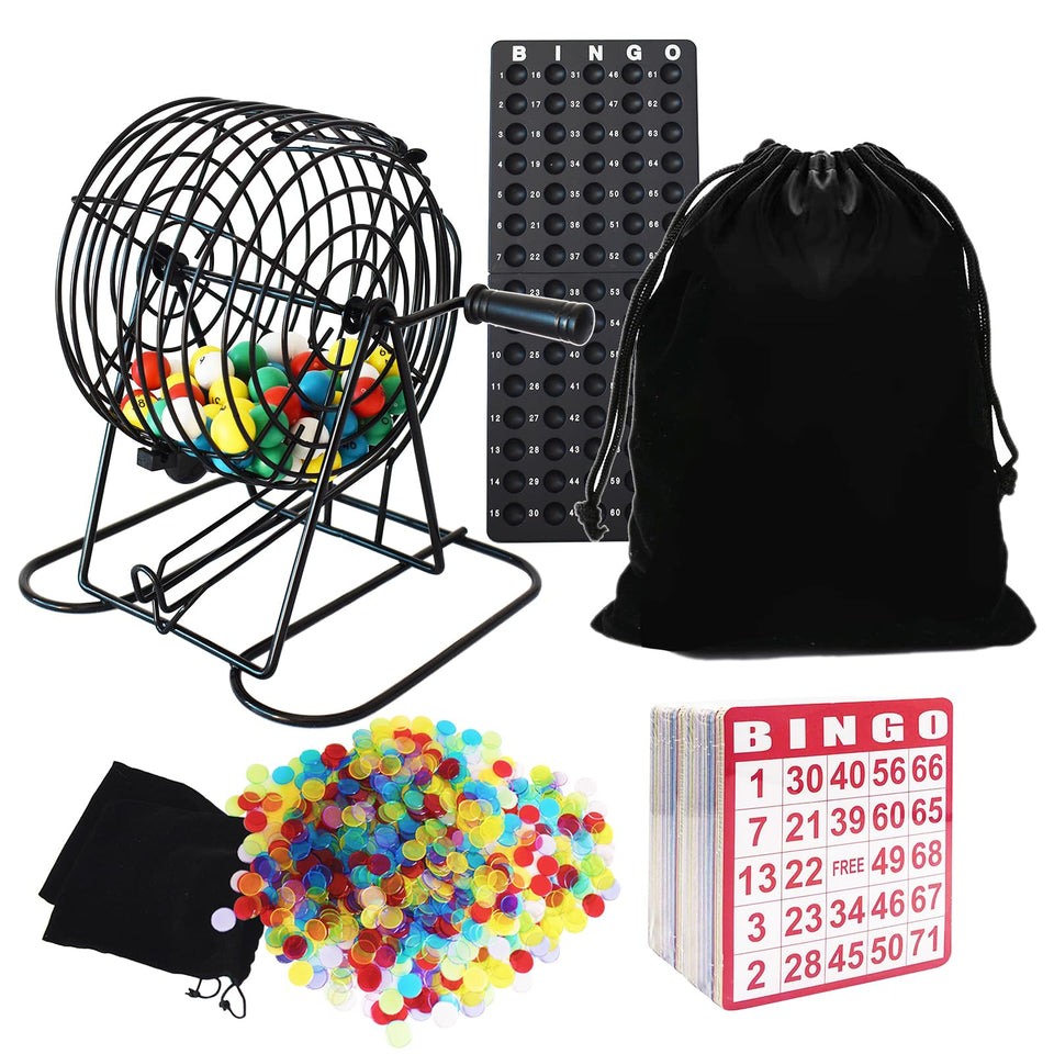 Yuanhe Deluxe Bingo Cage rotary for quick draws.