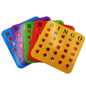 Yuanhe deluxe shutter-slide bingo cards, reusable and easy to operate.