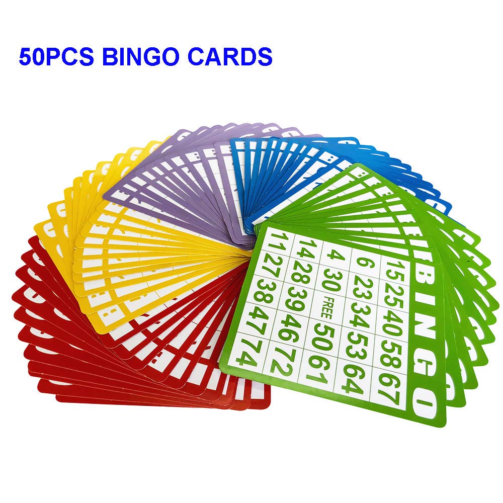 Yuanhe Deluxe bingo set packaging makes a great gift idea.