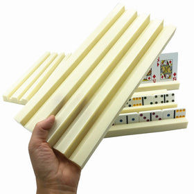 Yuanhe family game accessories compact domino trays for tidy, portable gameplay.