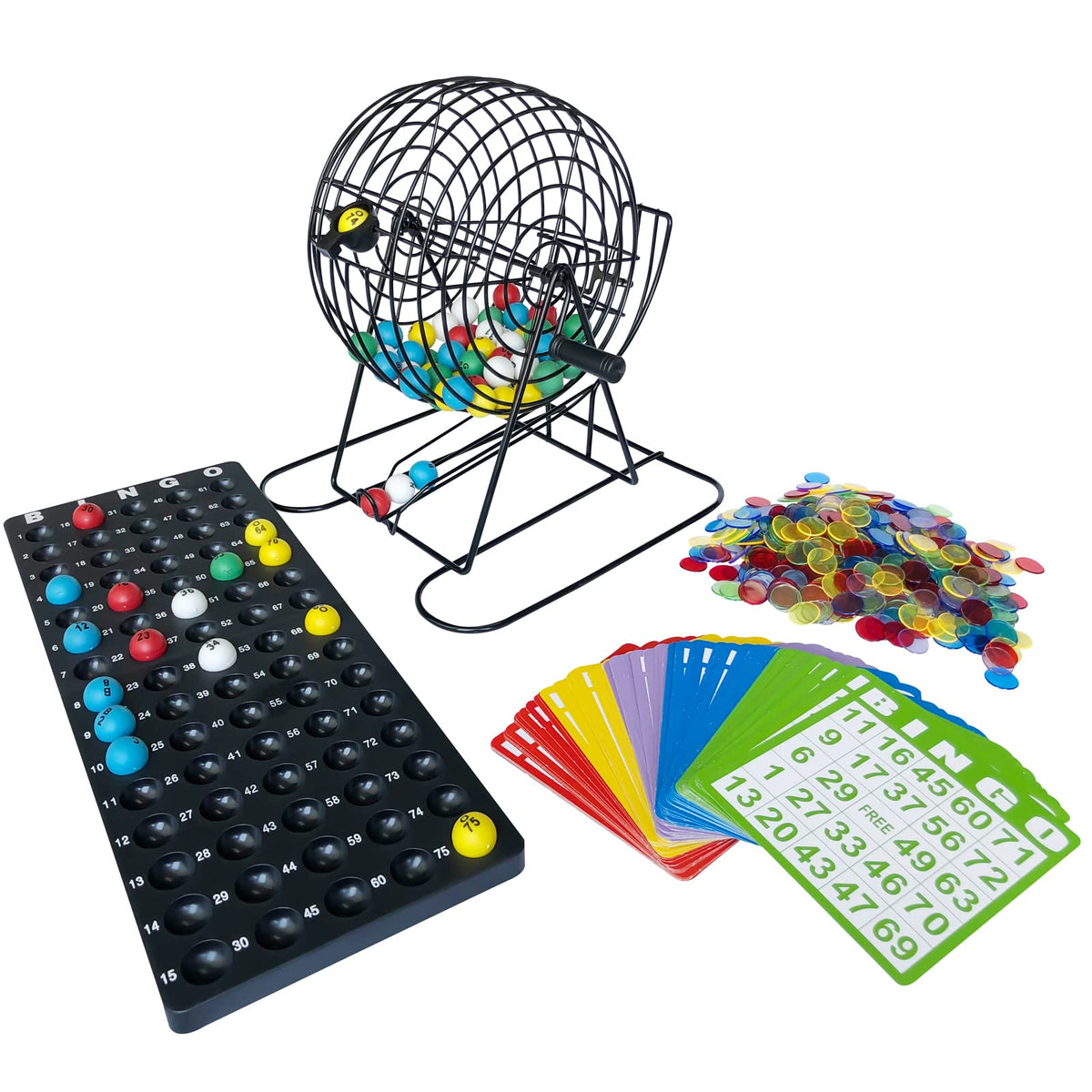 Yuanhe jumbo bingo cage ready for lively group games and easy ball drawing.
