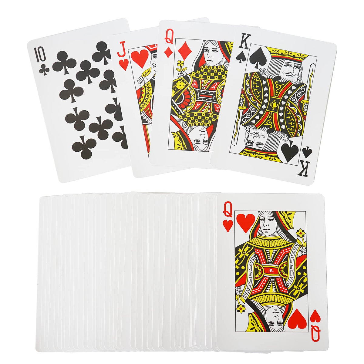 Yuanhe playing cards for poker night setups with impressive size