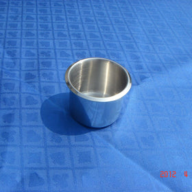 Yuanhe stainless steel cup holder drop-in close-up highlighting rust-proof construction.