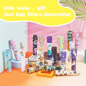YUBAGOWU kaleidoscopes encourage color exploration and creative play for kids.