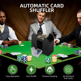 YUCEEN shuffler for UNO sessions with quick card randomization.