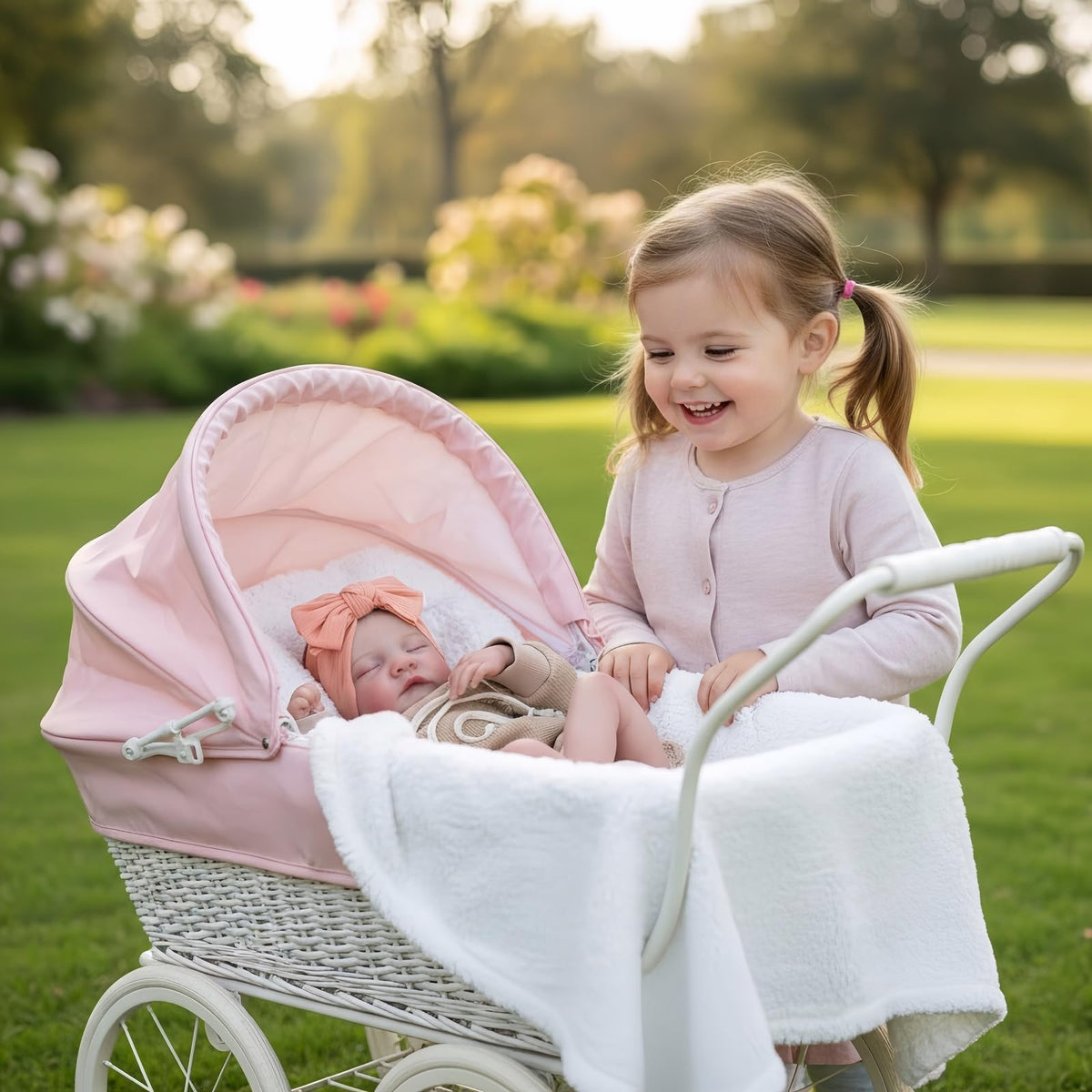YuDill bath-time-friendly doll supports water-safe play and easy cleaning.