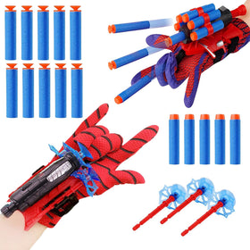 YUETIANE Spider Web Shooter with kid glove set for outdoor play and fun