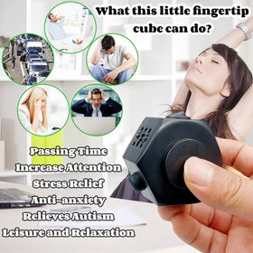 YUFENGBY pocket-size fidget cubes travel easily for on-the-go calm.