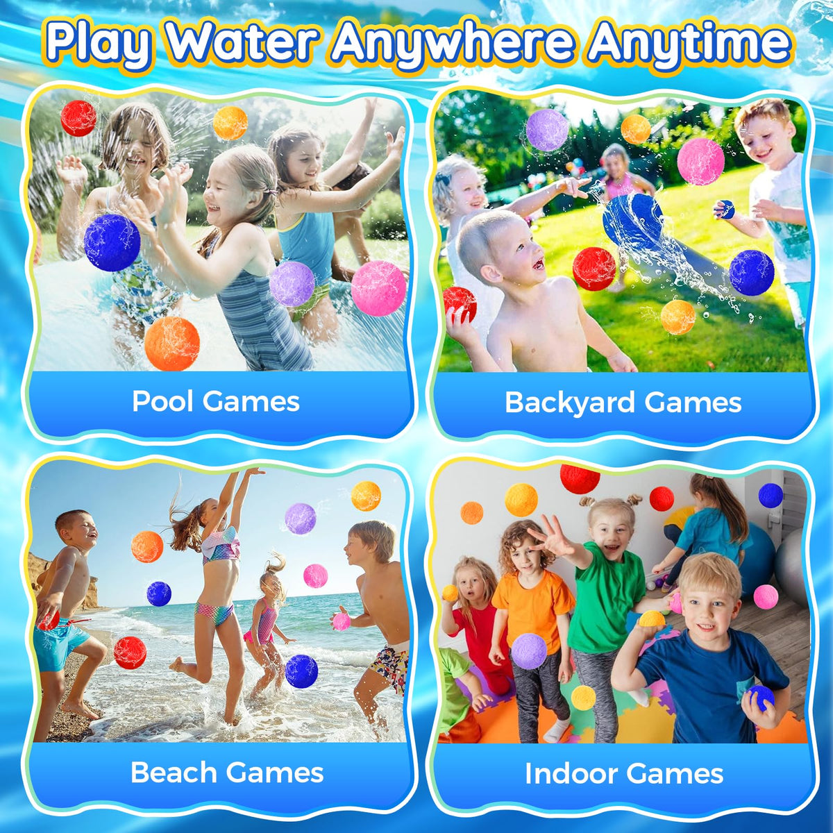 YUGYNNSI multi-use water toys suit pool, beach, backyard, and park adventures.