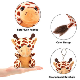YUJUN plush leopard inside a gold egg adds colorful party flair