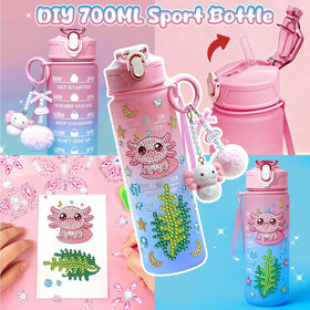 YuLeFang diamond sticker tools enable creative bottle decoration.