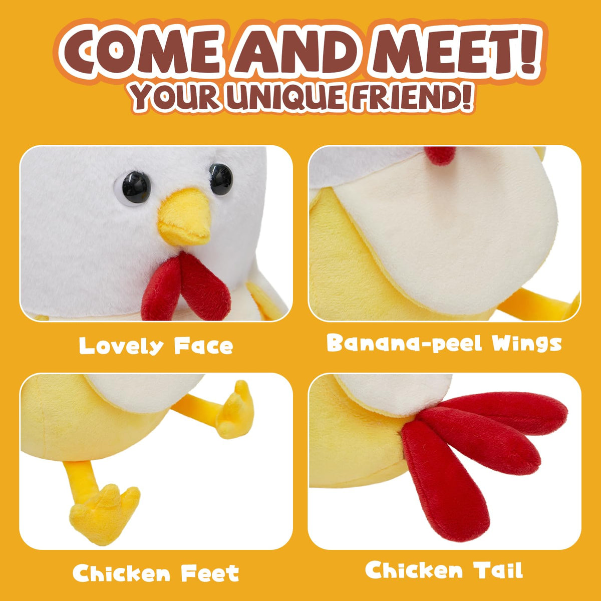 Yulefly 11-inch plush ready for portable cuddles on the go.
