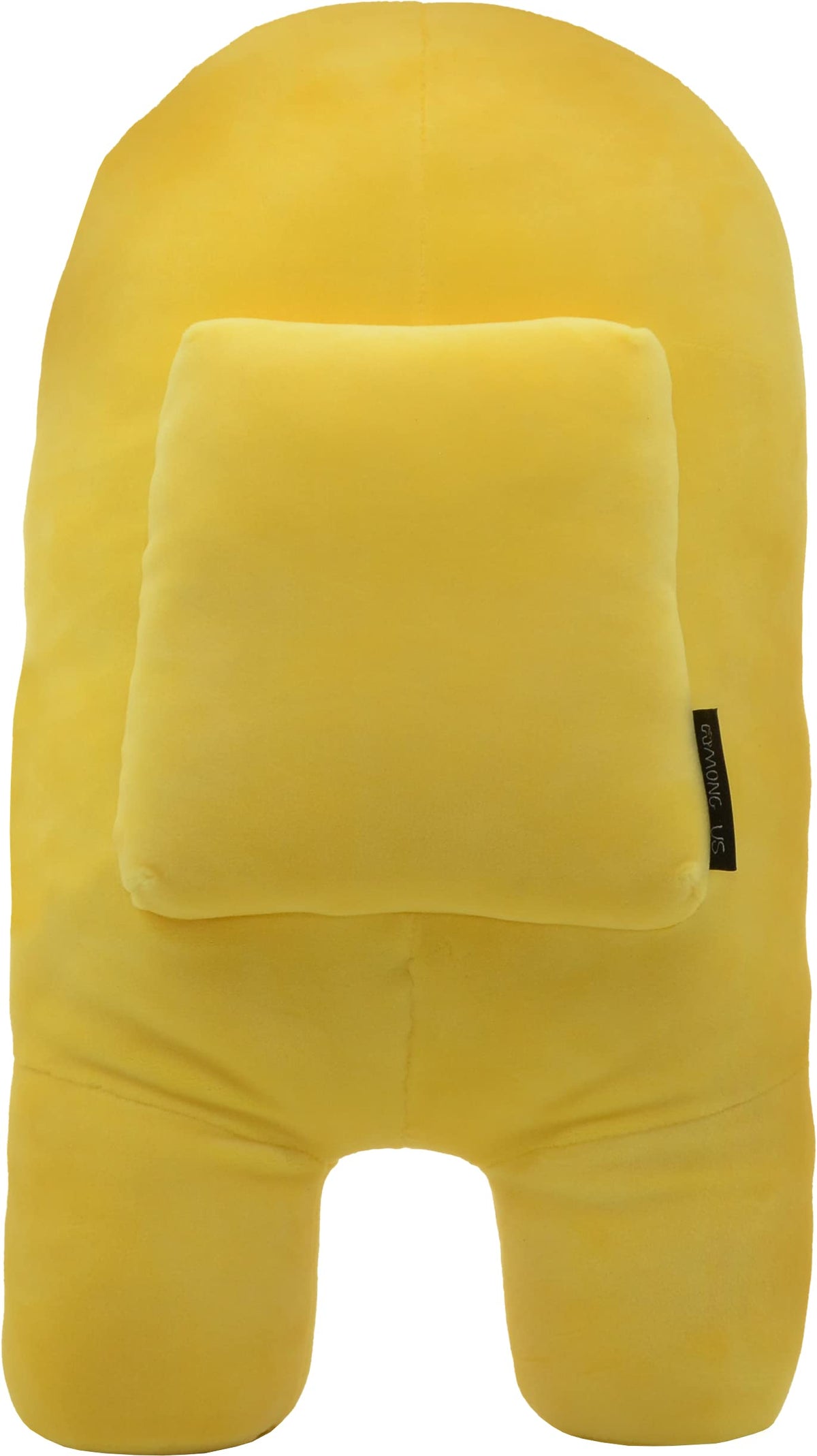 YuMe Among Us plush black visor, versatile companion for games and nap-time