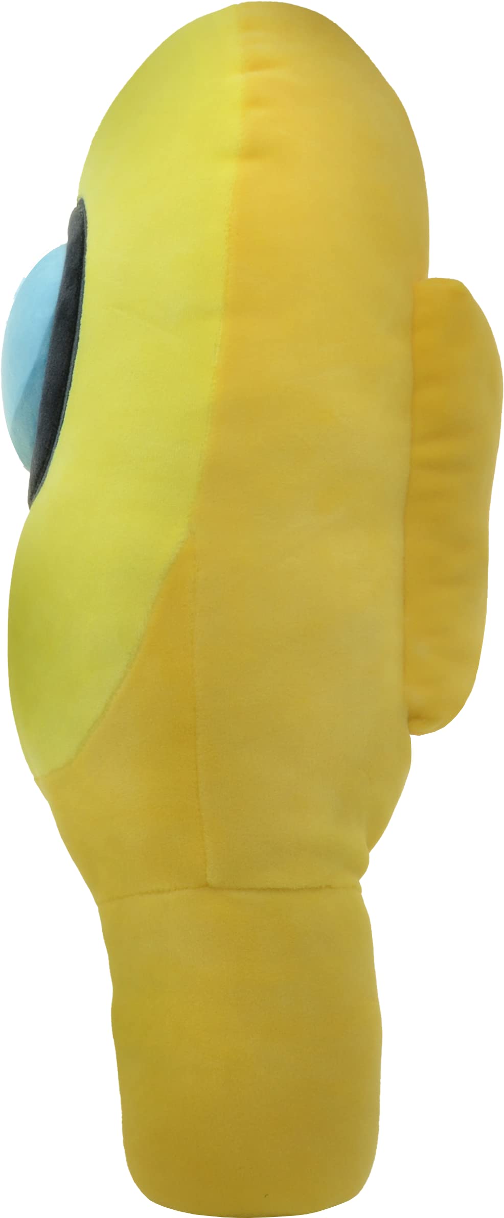 YuMe Among Us plush red visor, collectible bean toy for play and display