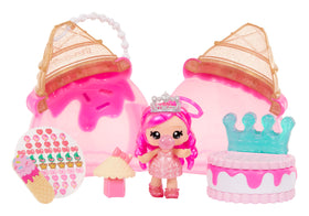 Yummiland Beauty Bag Playset with ice cream cone bag and portable handle for pretend play