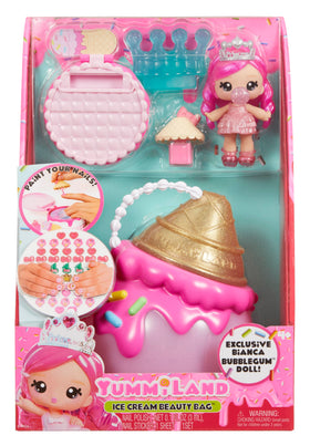 Colorful cosmetics and deco accessories spark storytelling