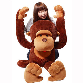 YunNasi monkey plush bedtime companion for kids' routines.