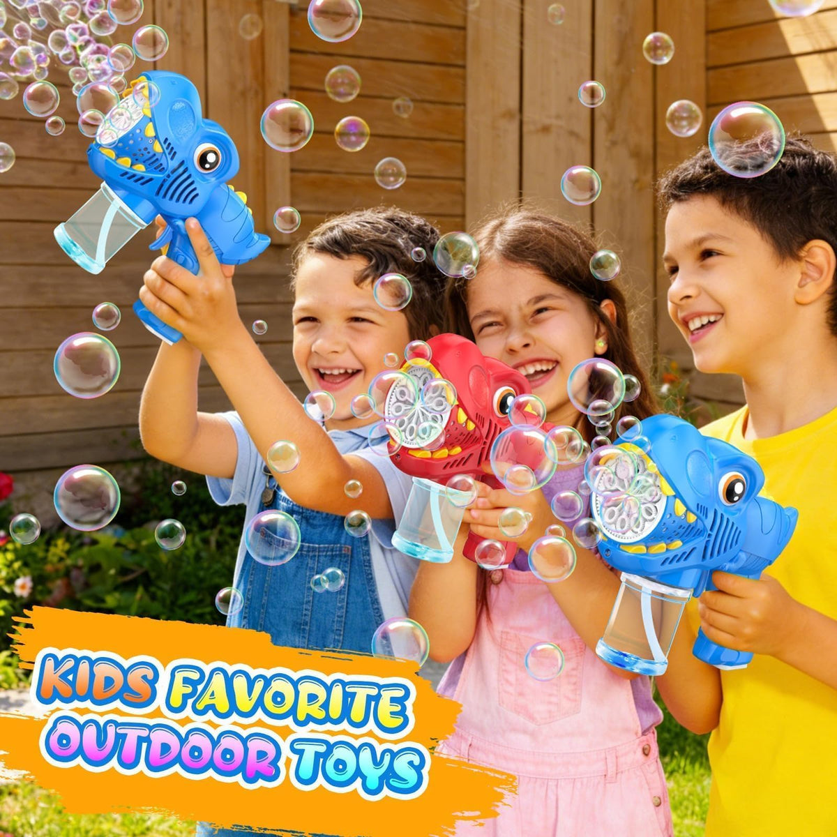 Yunaking bubble gun nozzle-13-hole delivering many bubbles per minute