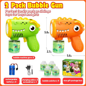 Yunaking bubble toy ideal for parties and outdoor gatherings.