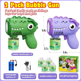 Yunaking bubble-solution refill keeps bubbles flowing
