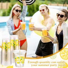 Yungyan 16oz lemonade cups suitable for coffee, juice, and more