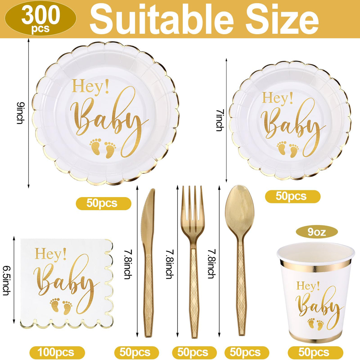 Yungyan cups 9oz, sturdy disposable option for beverages.