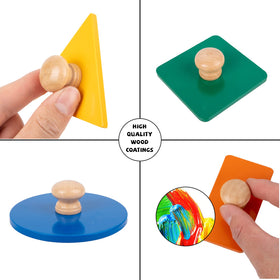 YunHe XinQiao toddler-friendly puzzle size supports independent learning and play.