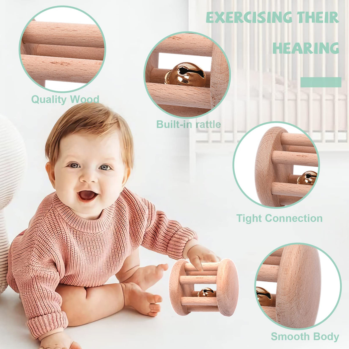 YunHe XinQiao interlocking disc supports fine motor coordination through stacking.