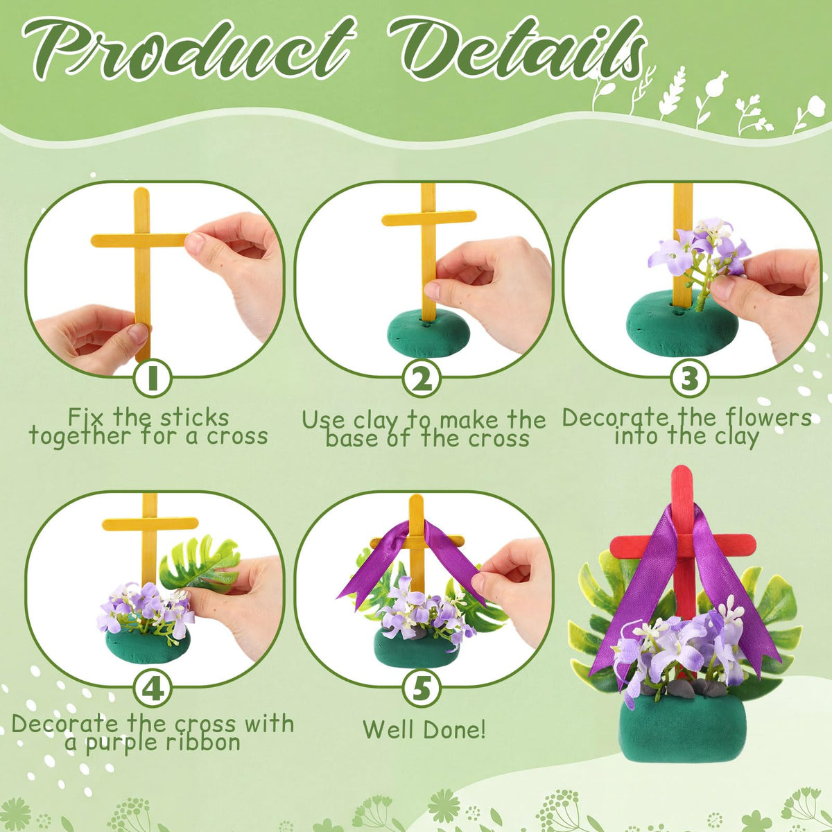 Yunlly artificial flowers ensemble adds color and realistic spring vibe