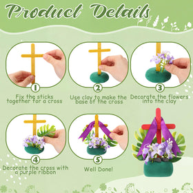 Yunlly artificial flowers ensemble adds color and realistic spring vibe