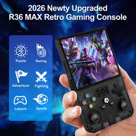 YunLone R36MAX 4.0-inch IPS display with crisp retro visuals
