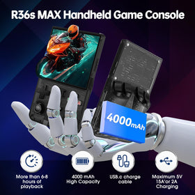 YunLone R36MAX built-in speakers and 3.5mm jack for immersive sound